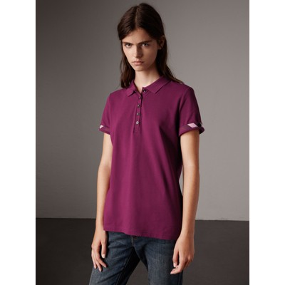 burberry polo pink