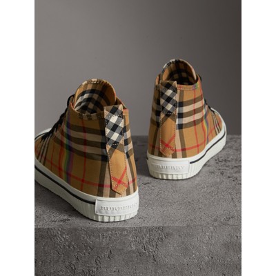 burberry sneakers yellow