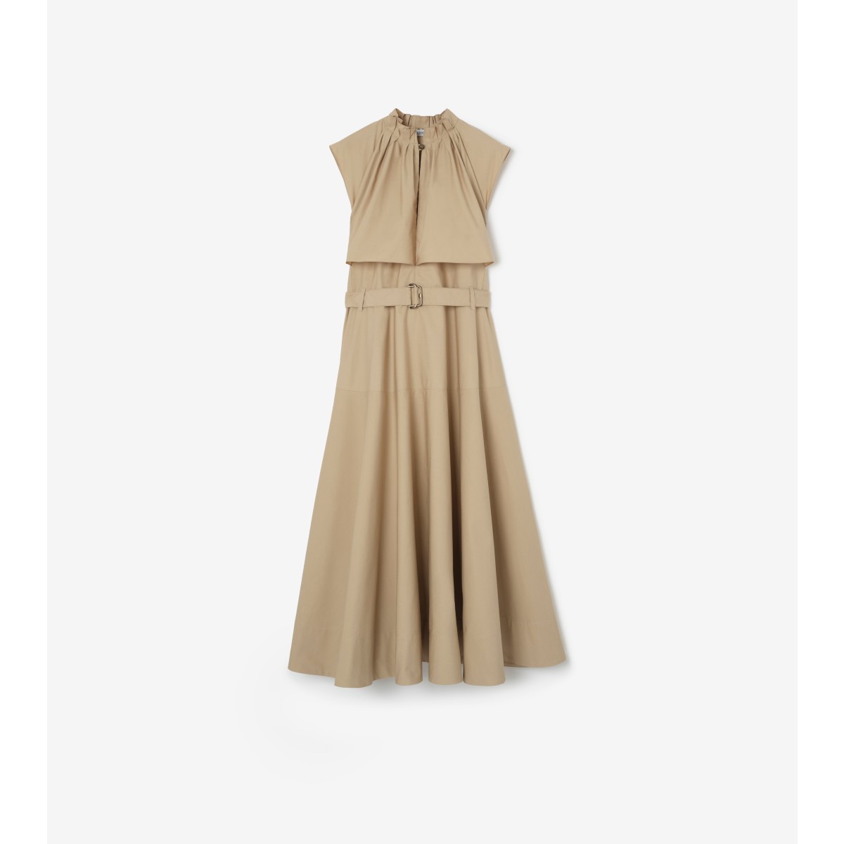 Poplin Midi Dress