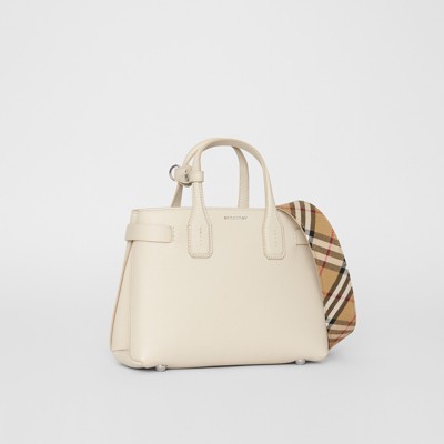 burberry white bag