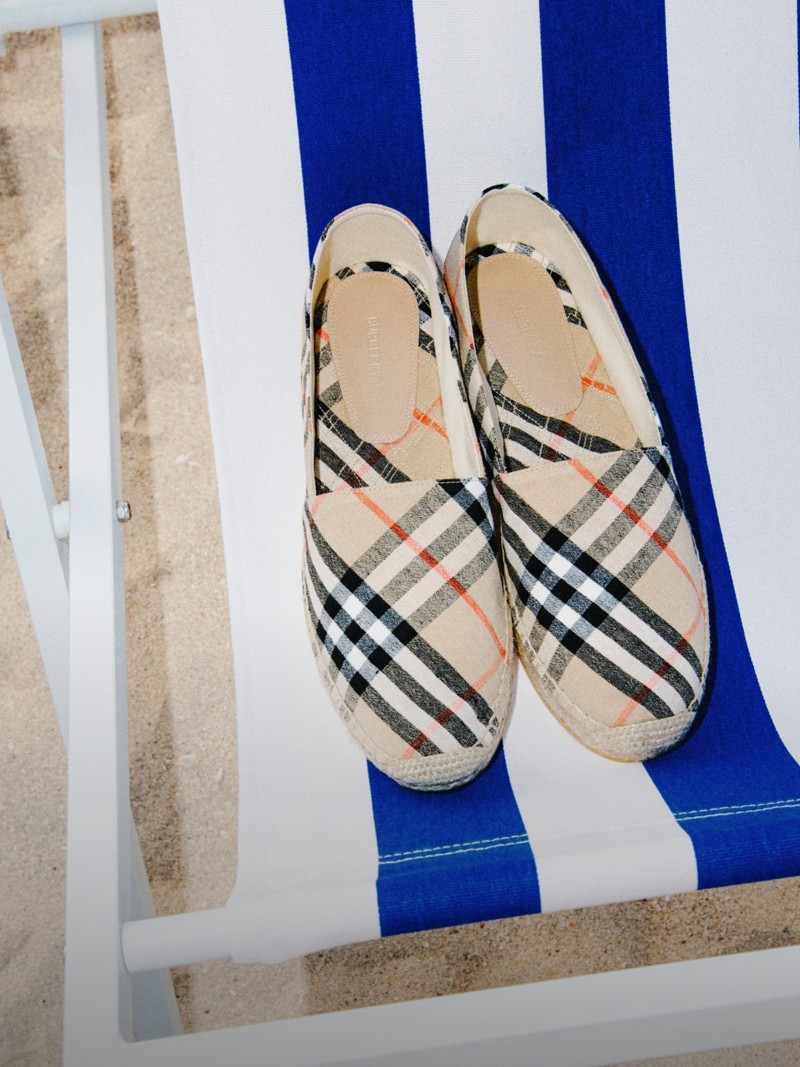 Espadrillas Check Mews​ color sabbia