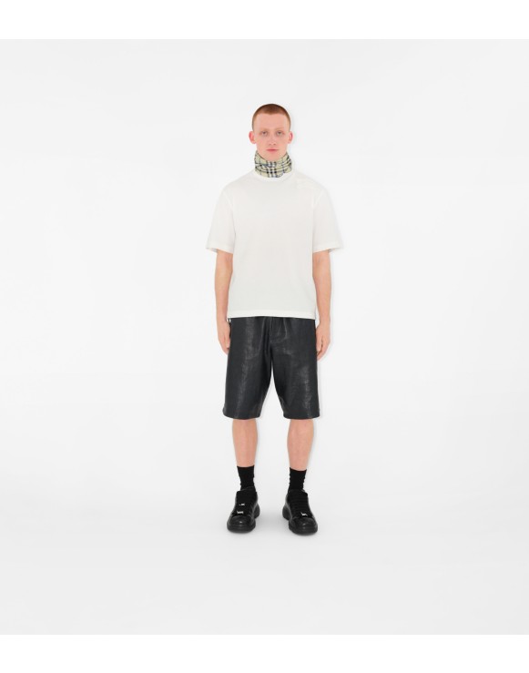 Check Silk Scarf