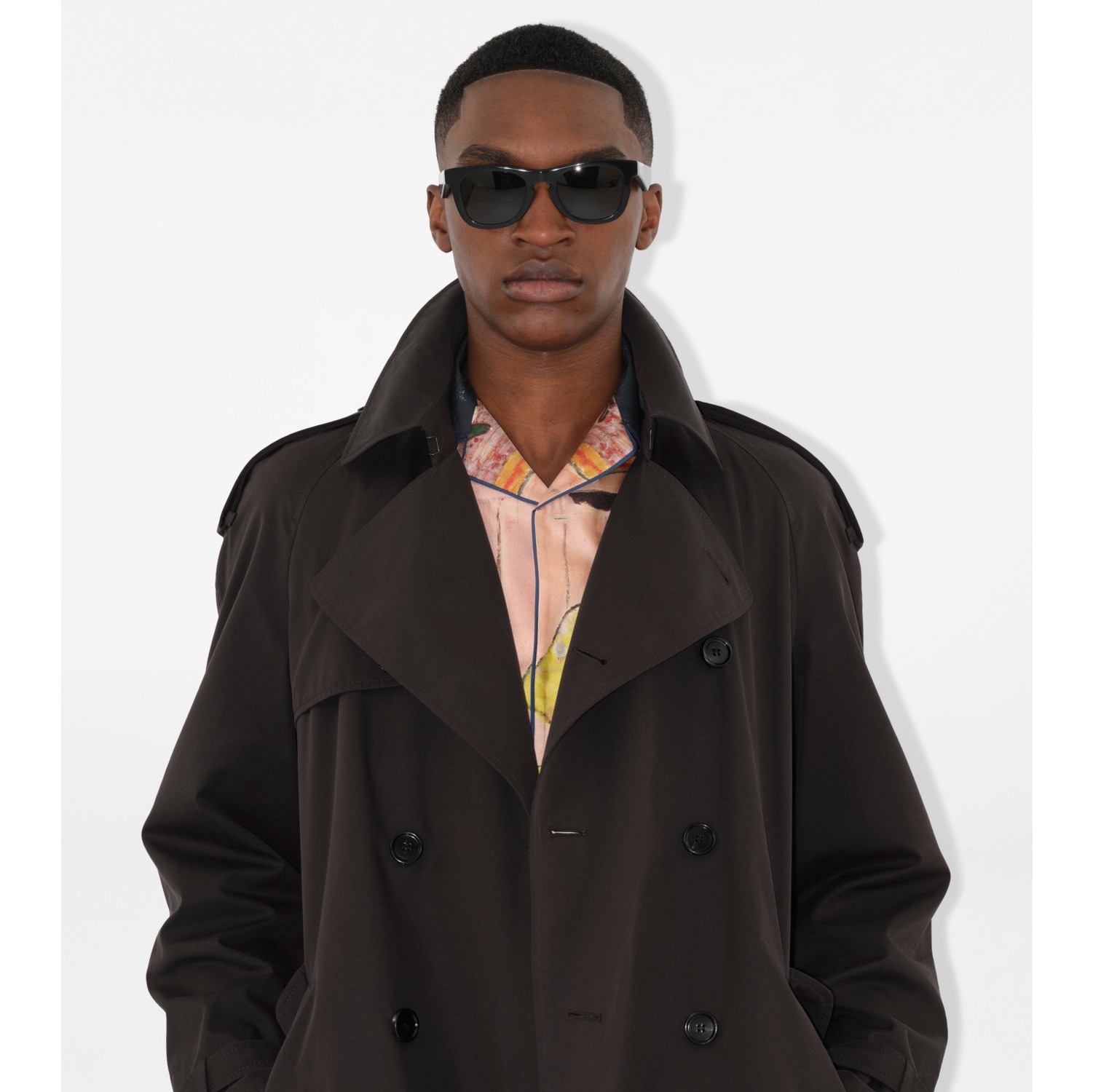 Mid-length Highgrove Gabardine Trench Coat