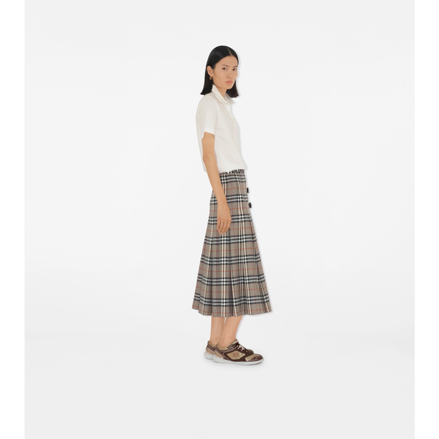 B Heart Cotton Polo Shirt