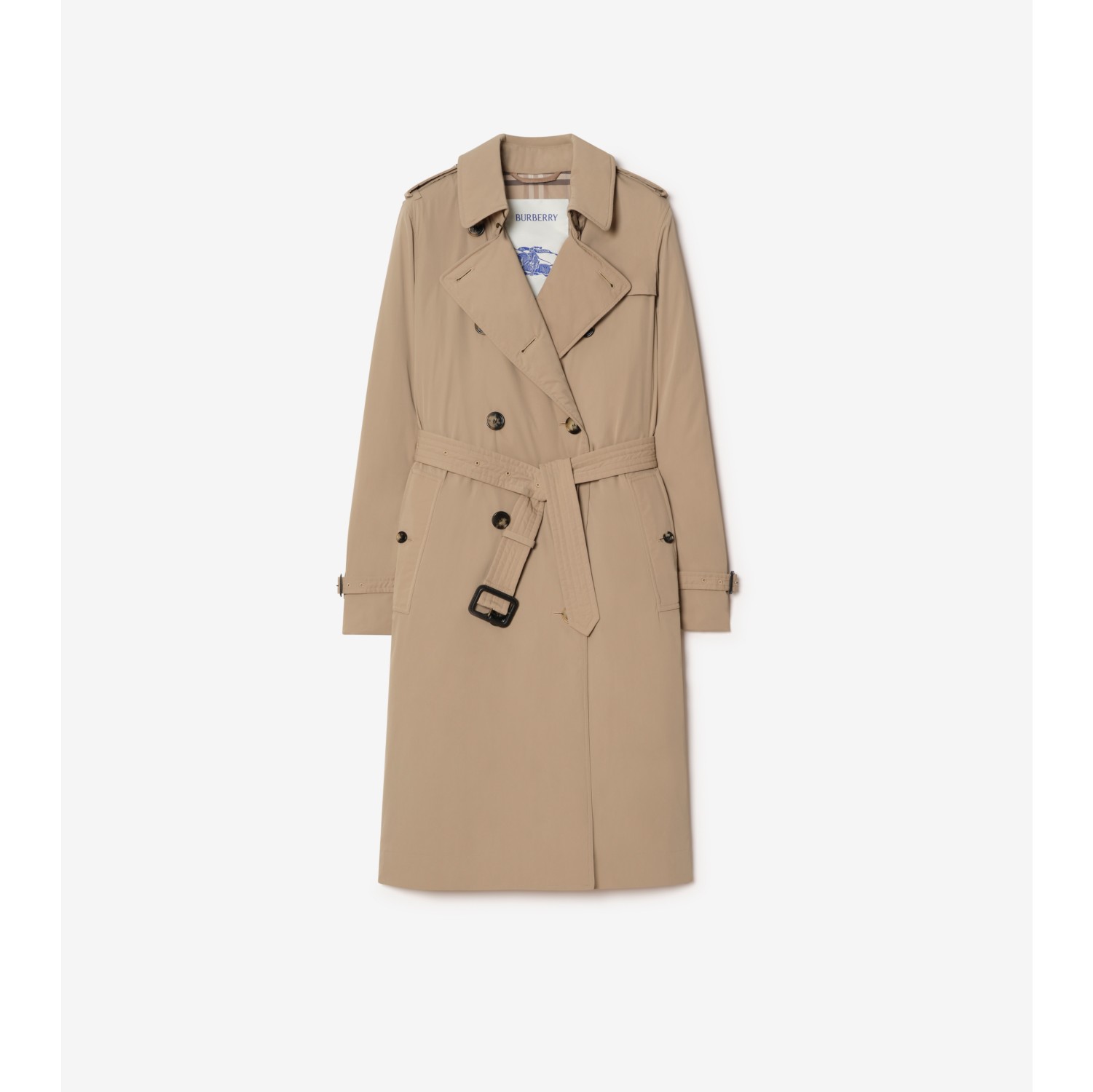 Long Padded Kensington Trench Coat