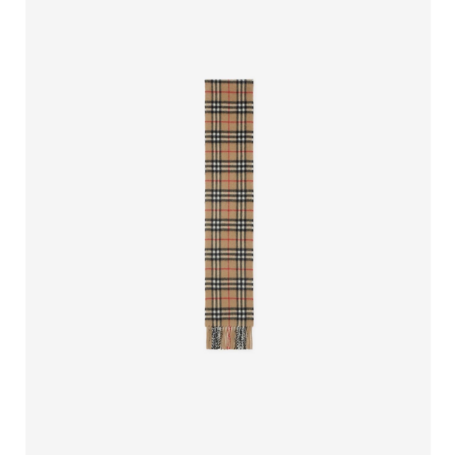 Burberry vintage cheap check cashmere scarf