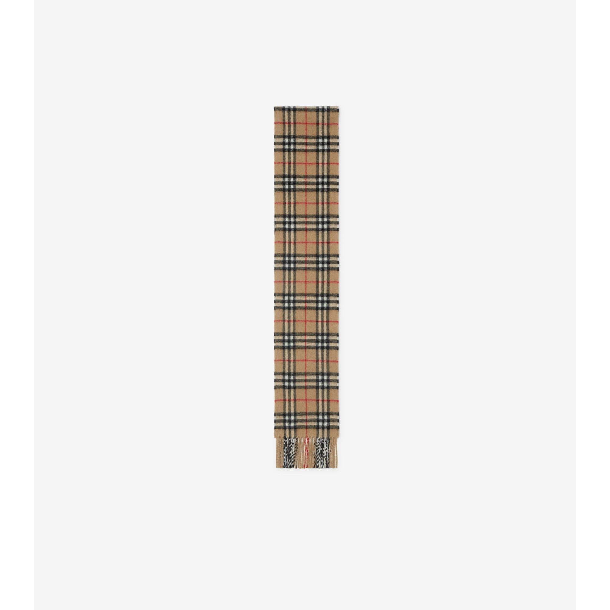 Burberry skinny cheap cashmere scarf