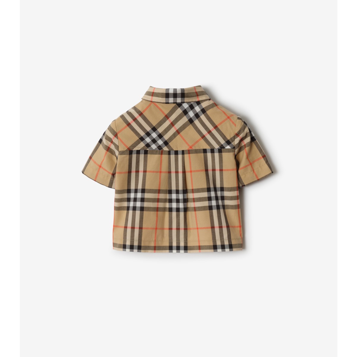  Check Cotton Two-piece Set