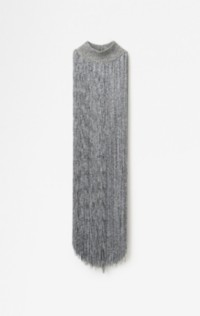 Mouliné Fringed Cape
