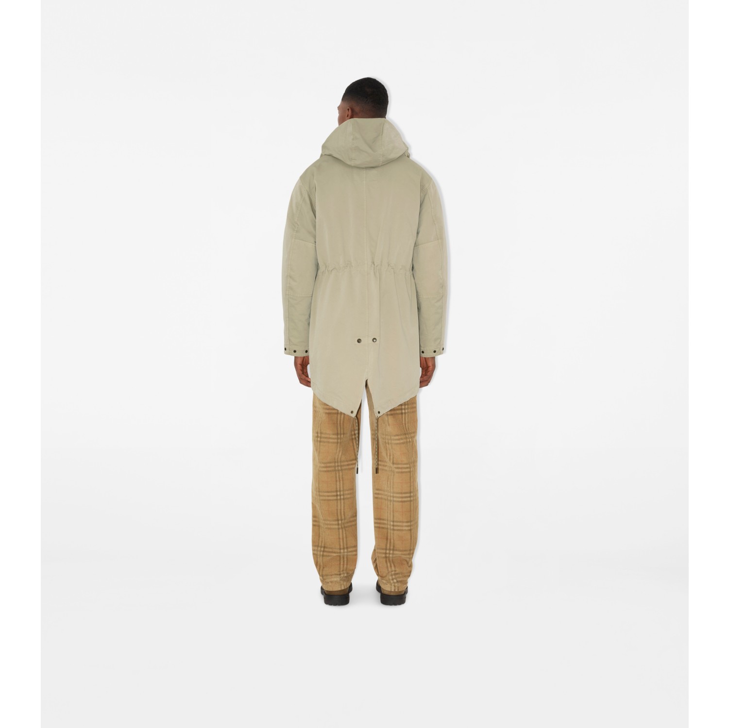 Detachable Warmer Nylon Blend Parka