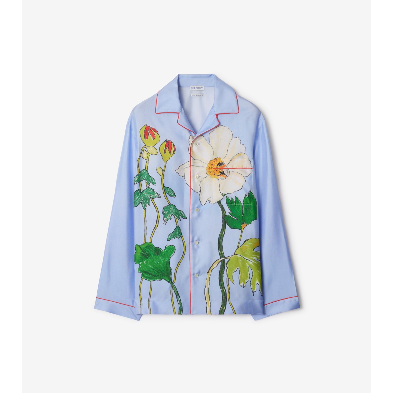 Highgrove Honeybee Silk Pyjama Shirt