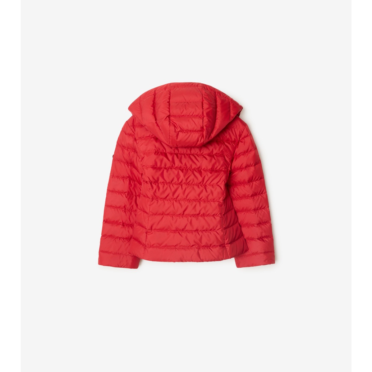  Check Hooded Puffer Jacket