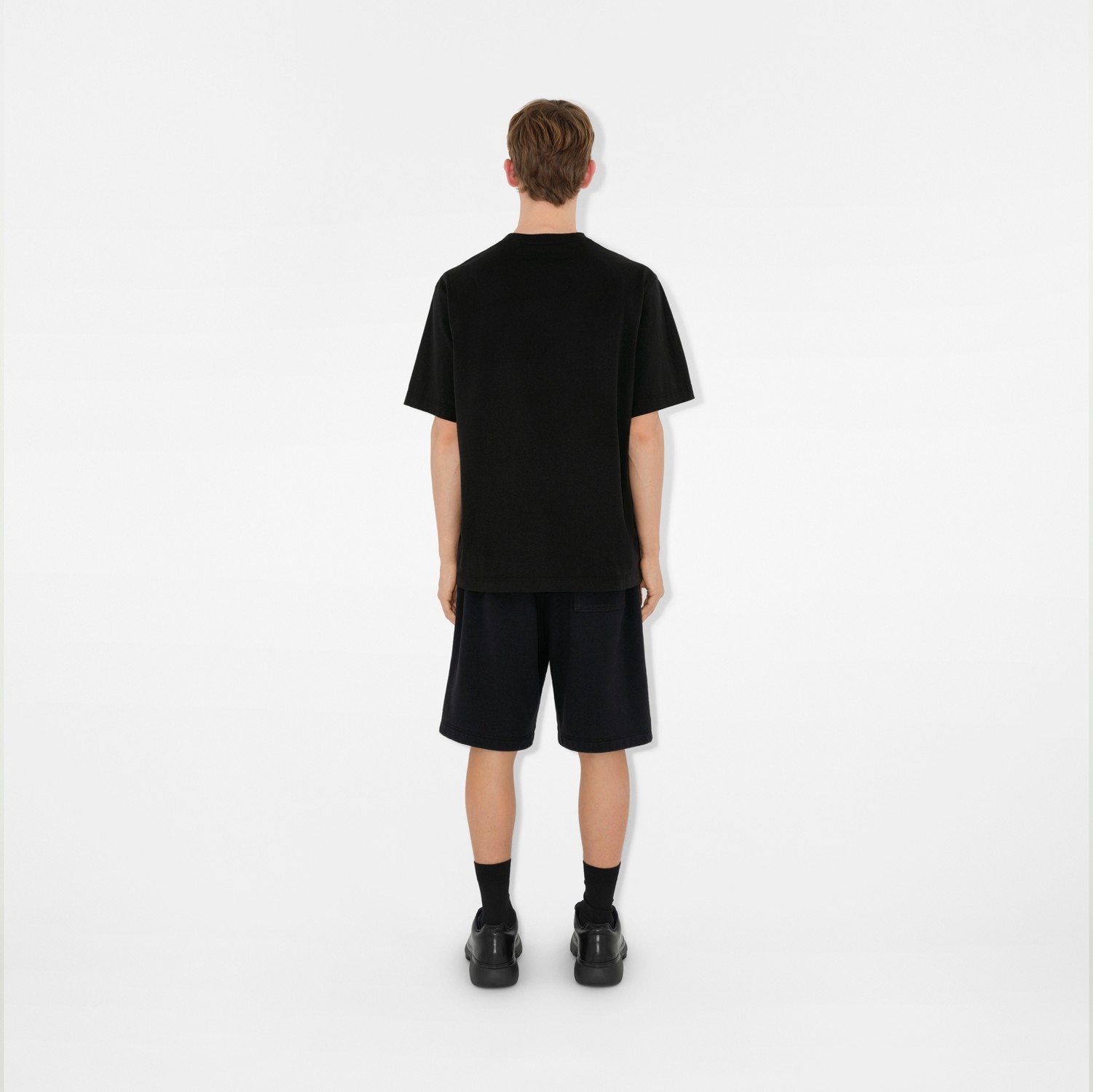 コットンTシャツ (ブラック) - メンズ, コットン | Burberry コットンTシャツ (ブラック) - メンズ, コットン | Burberry