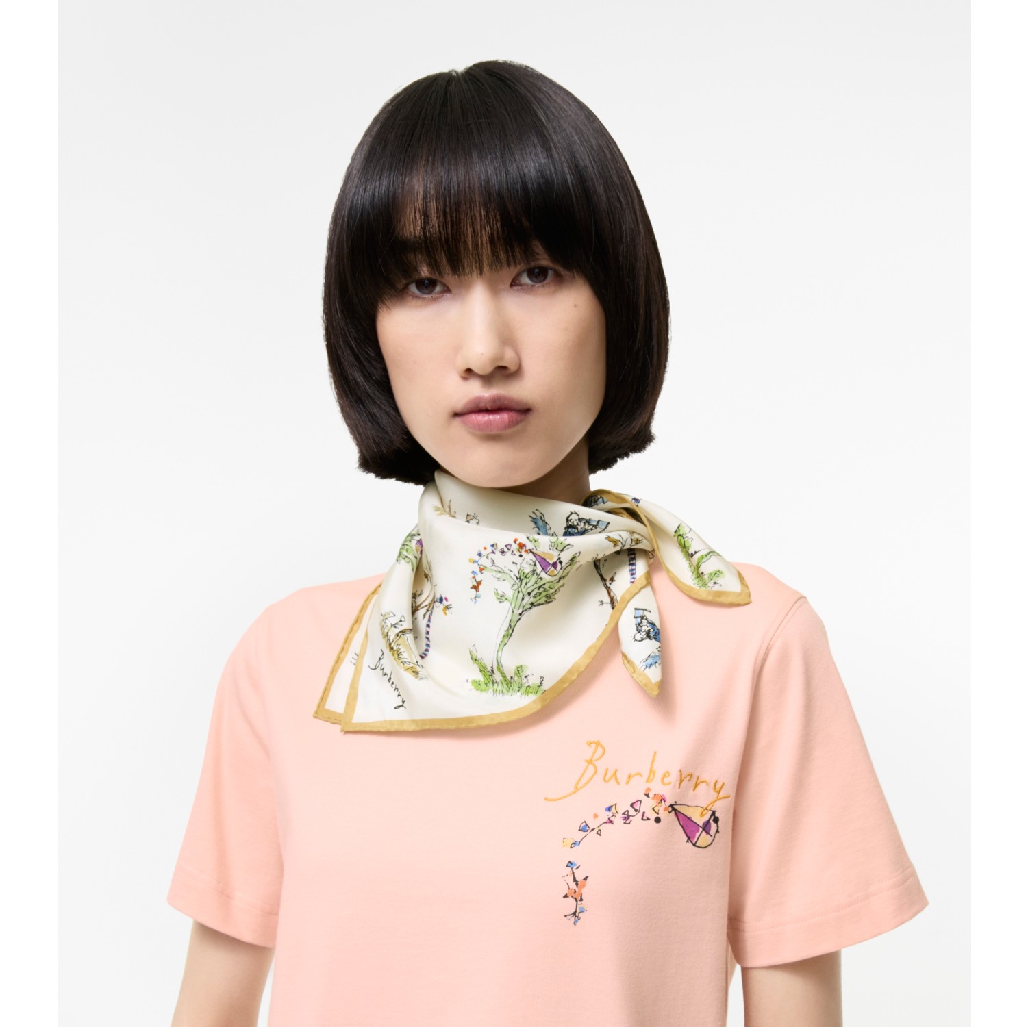 Brave Little Tree Silk Scarf