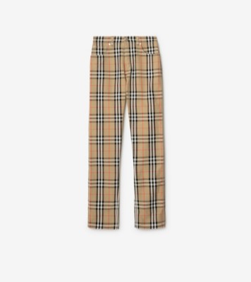 Pantalones estampado burberry hotsell