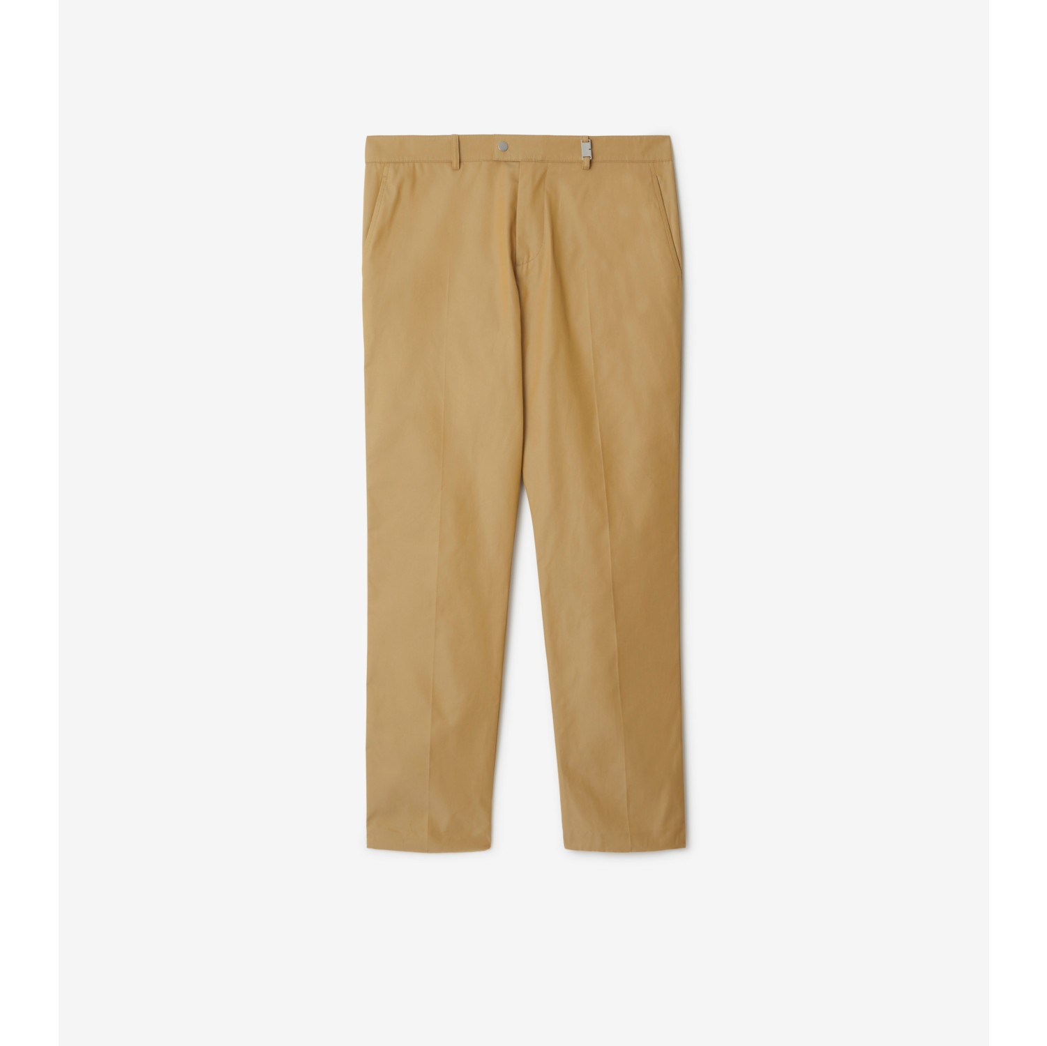 Cotton Chinos in Spelt - Men | Burberry® Official