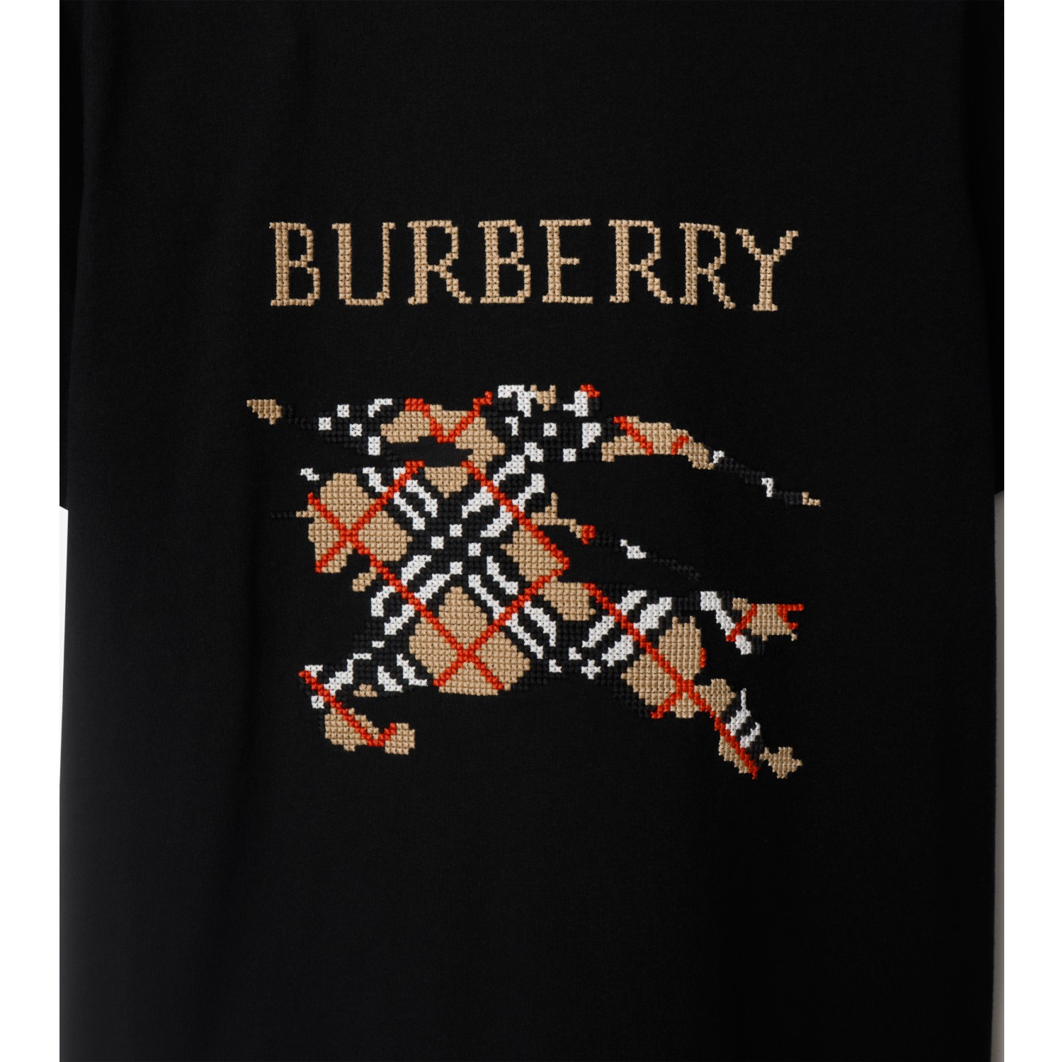 クロスステッチ EKD​ コットンTシャツ