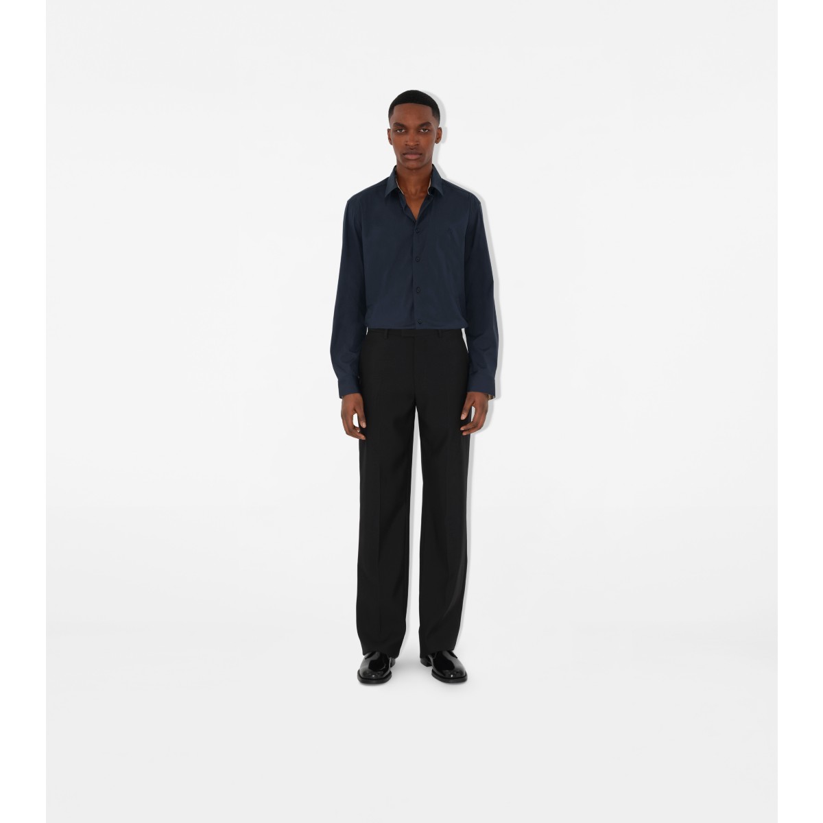  Check Slim Fit Stretch Cotton Shirt