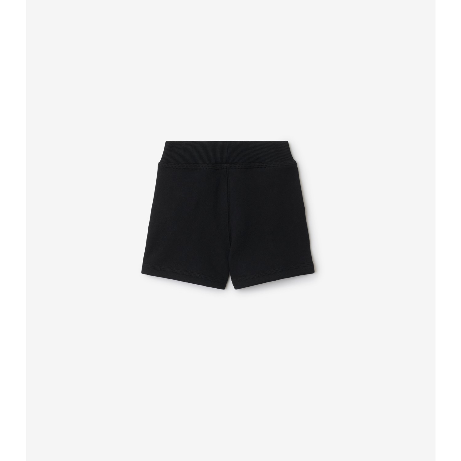 Check Trim Cotton Shorts