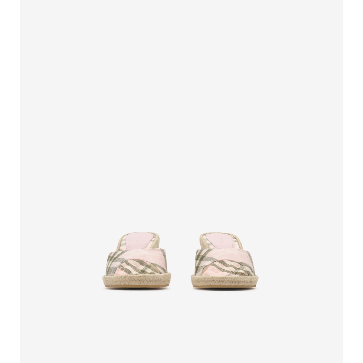  Check Mews Espadrille Mules​