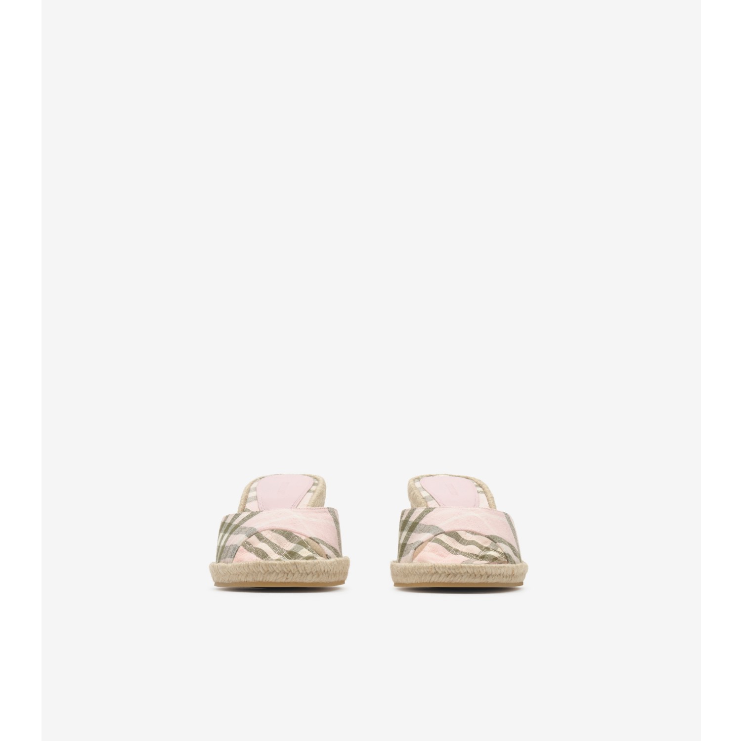 Check Mews Espadrille Mules​