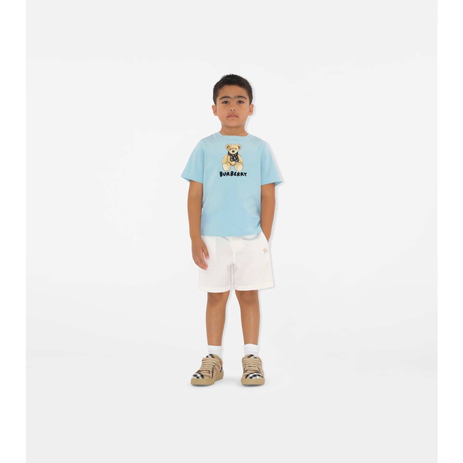 Cotton Blend Shorts