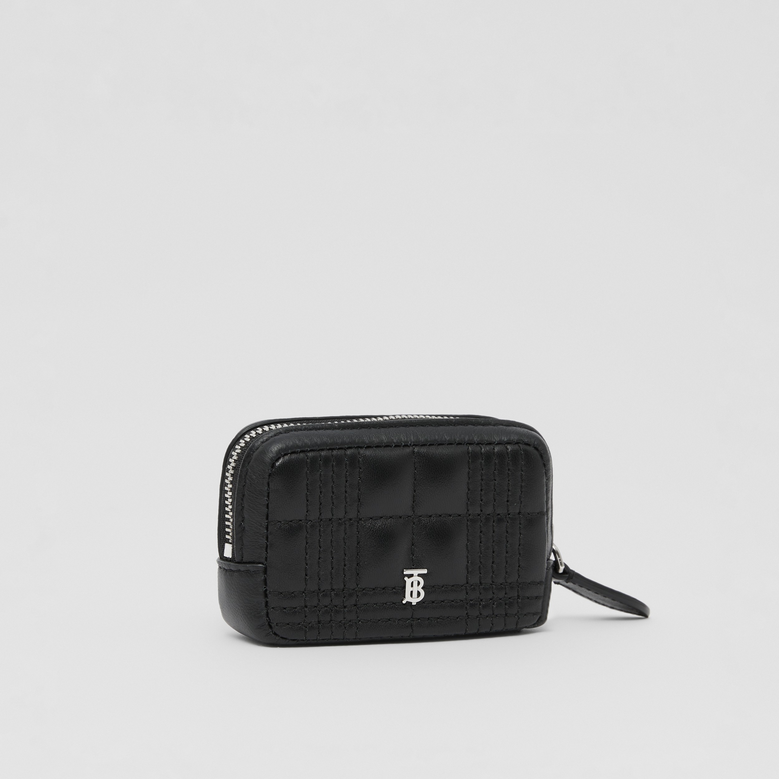 Quilted Leather Lola Pouch in Black - Men | Burberry® Official - 4