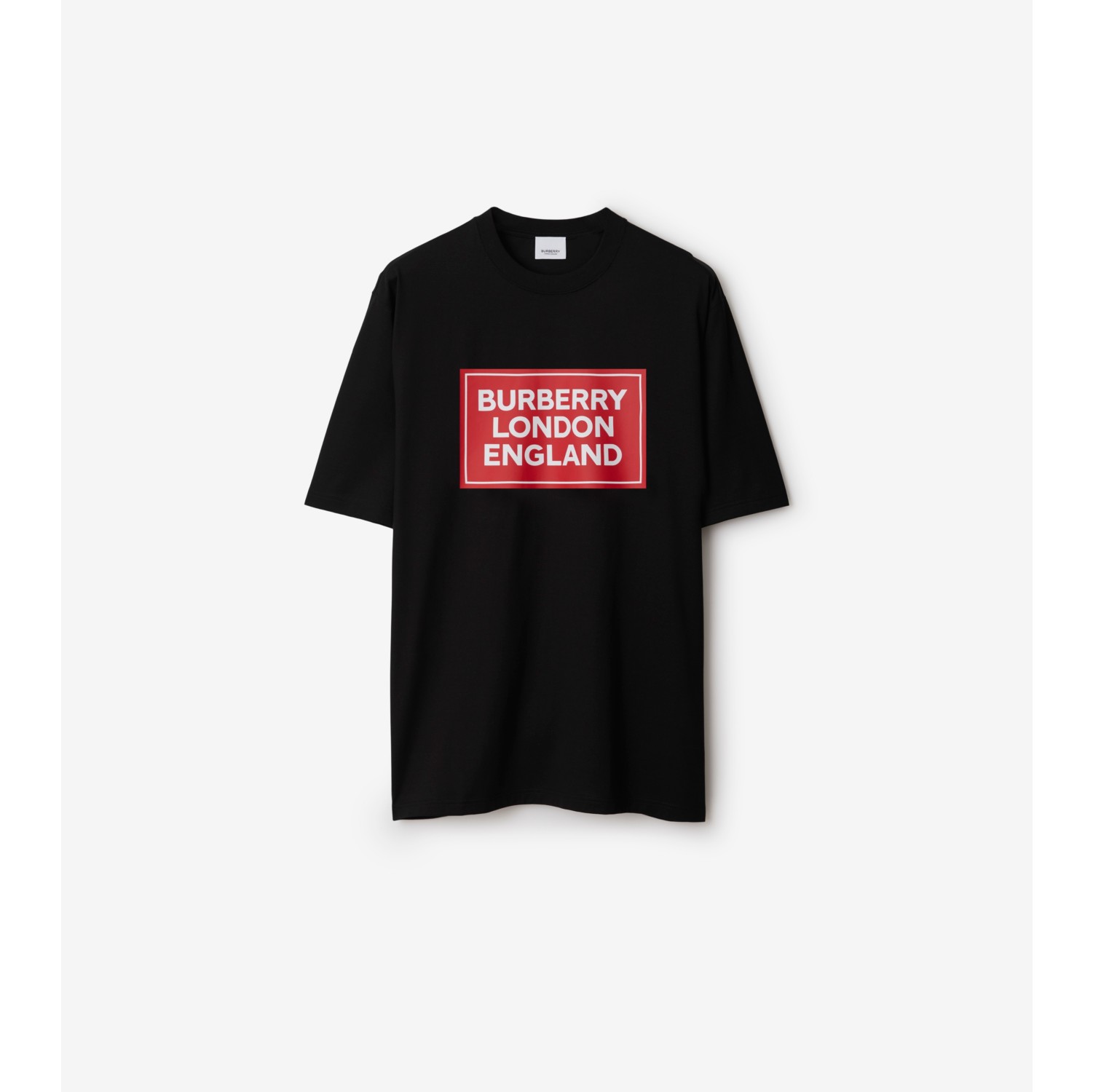 ロゴ コットンTシャツ (ブラック) - メンズ | Burberry®公式サイト