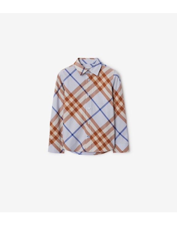 Camisas de marca para meninos Burberry oficial