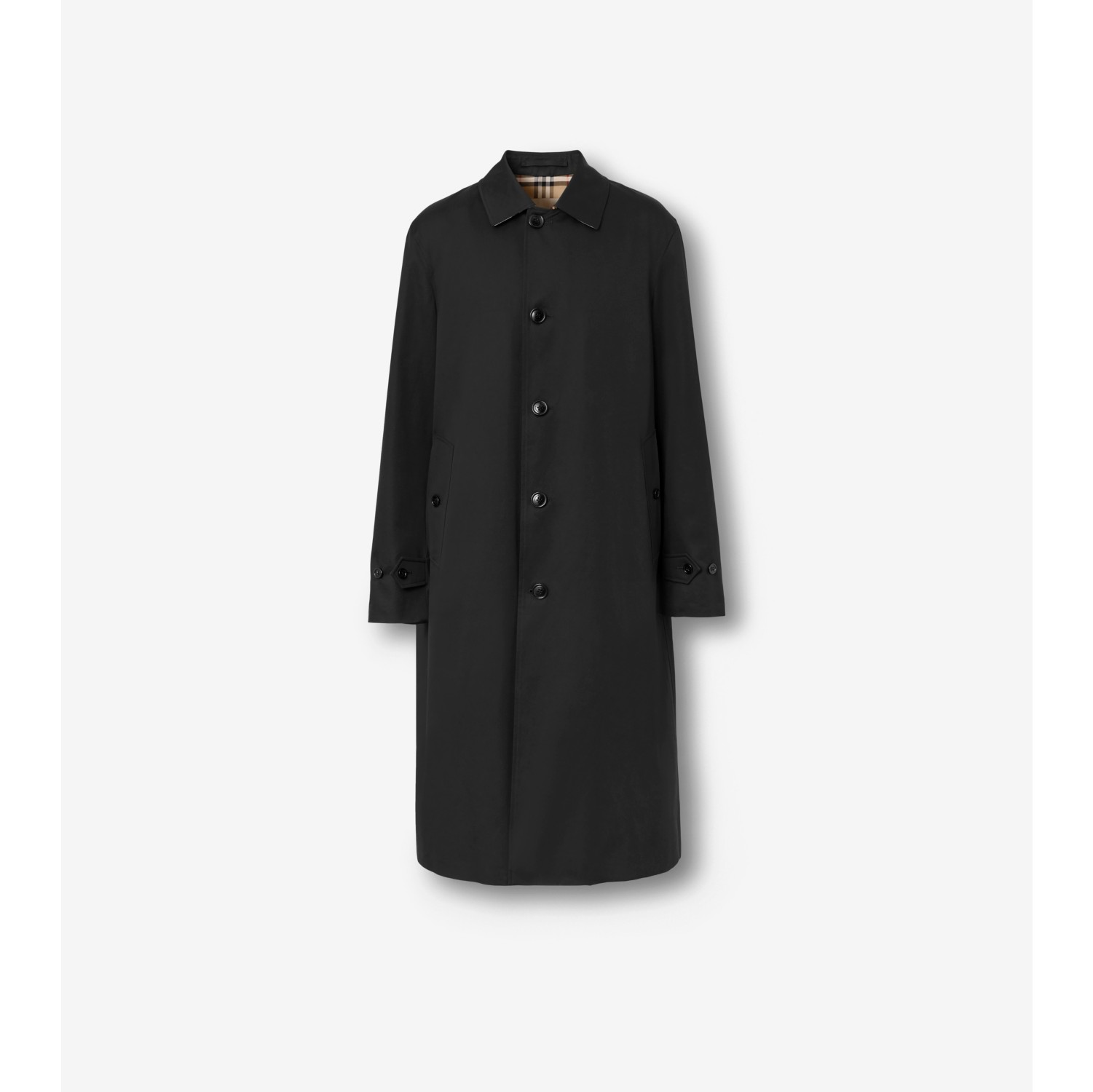 Burberry black trench clearance coat mens