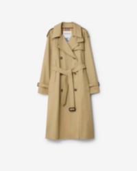 Shot of Burberry Trench Coat in colour Sand