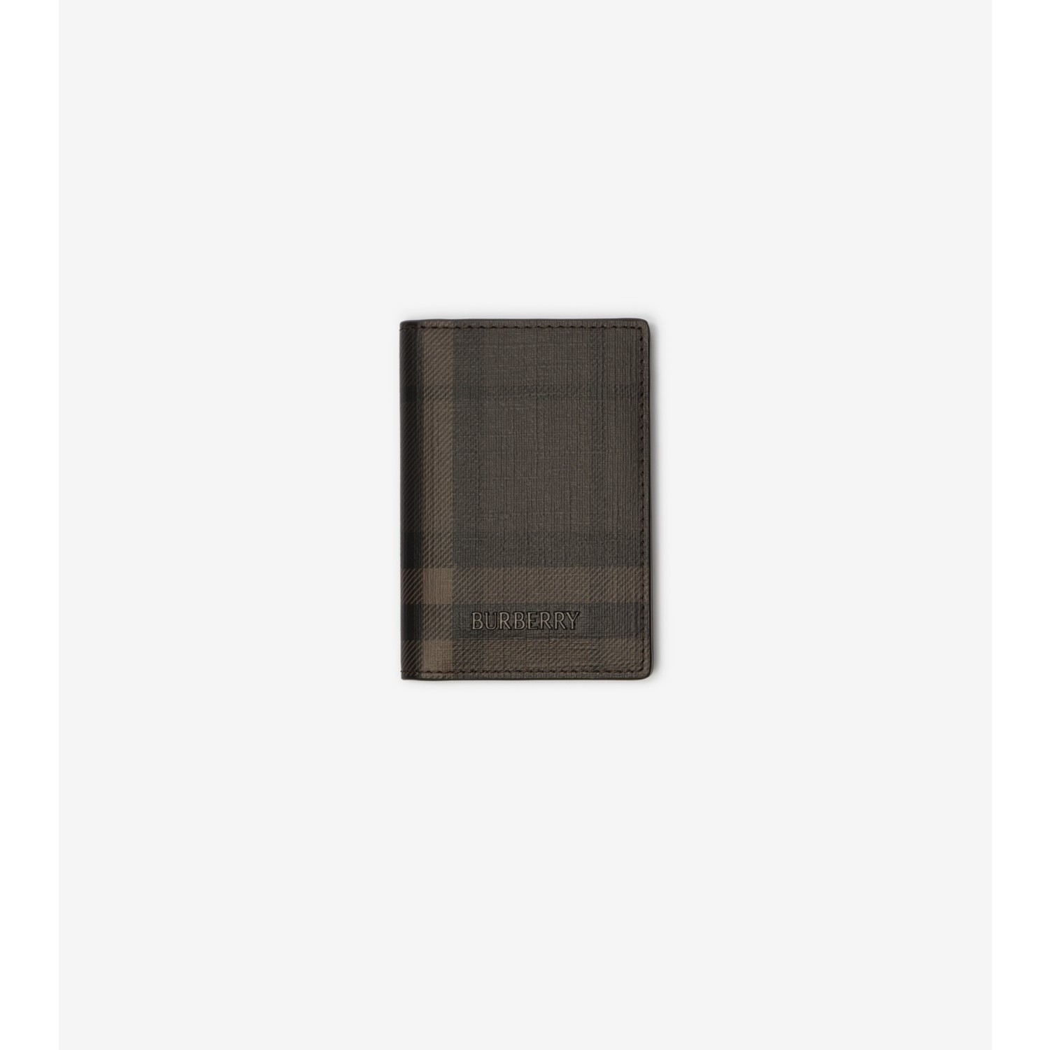 City Check Folding Card Case