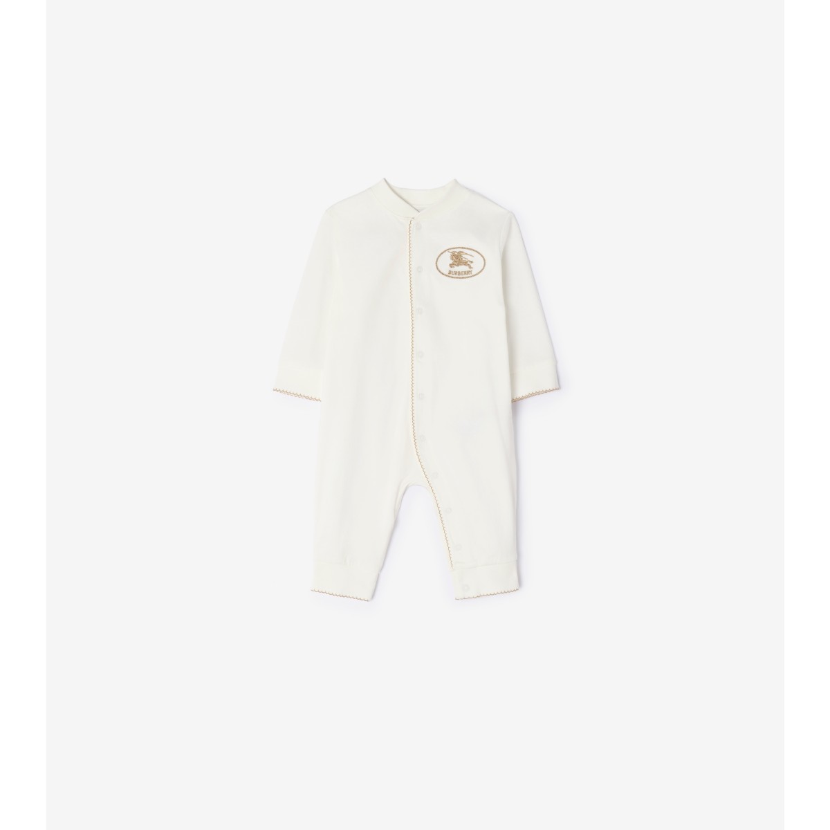  Knight Stamp Cotton Jumpsuit
