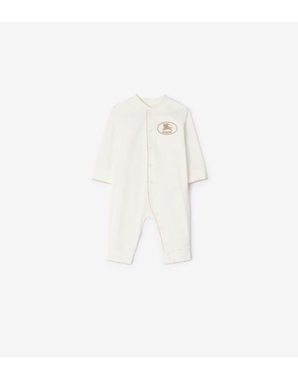 Knight Stamp Cotton Jumpsuit