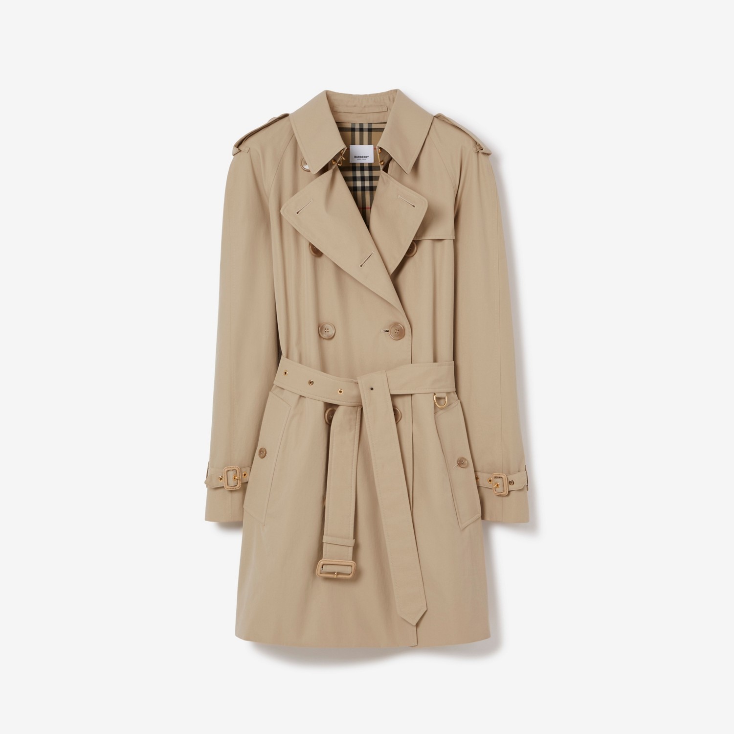 Tropical Gabardine Waterloo Trench Coat in Soft Fawn - Women | Burberry® Official