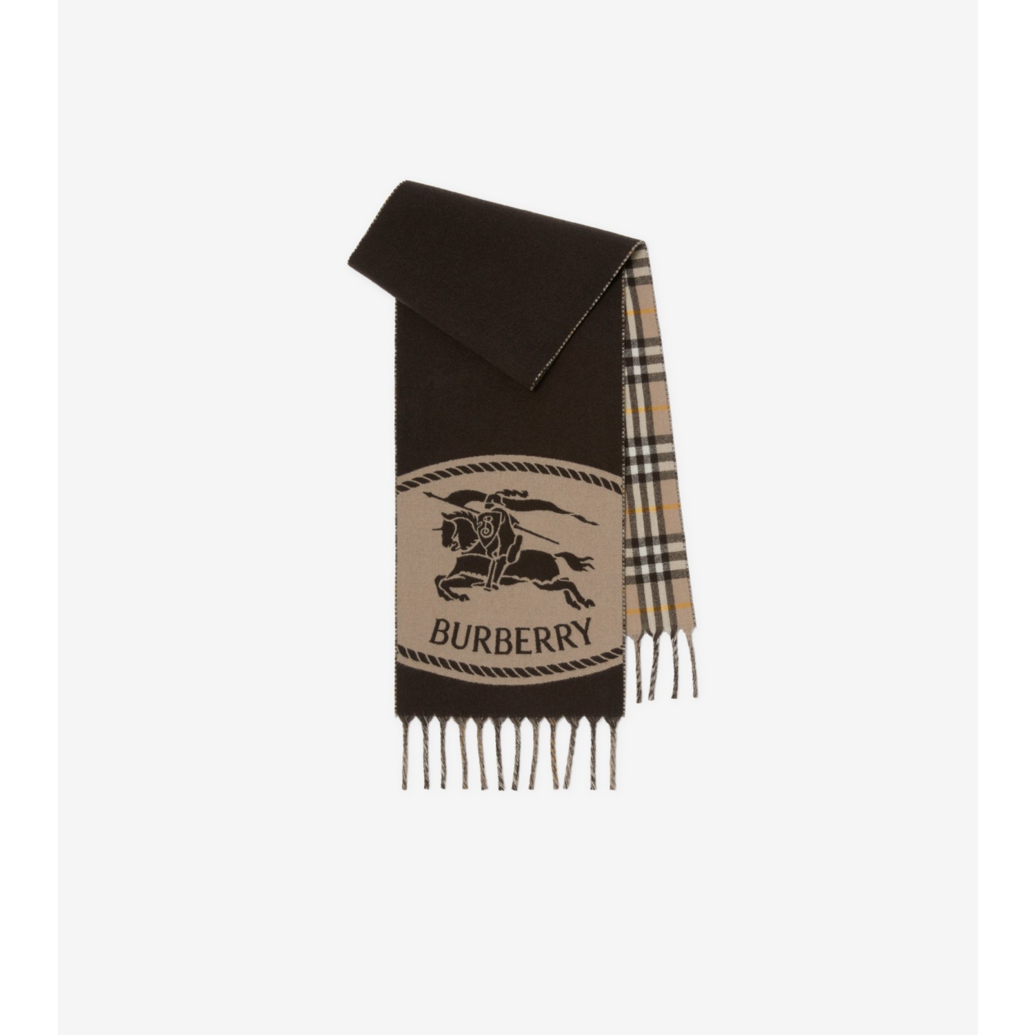Reversible Knight Stamp Scarf