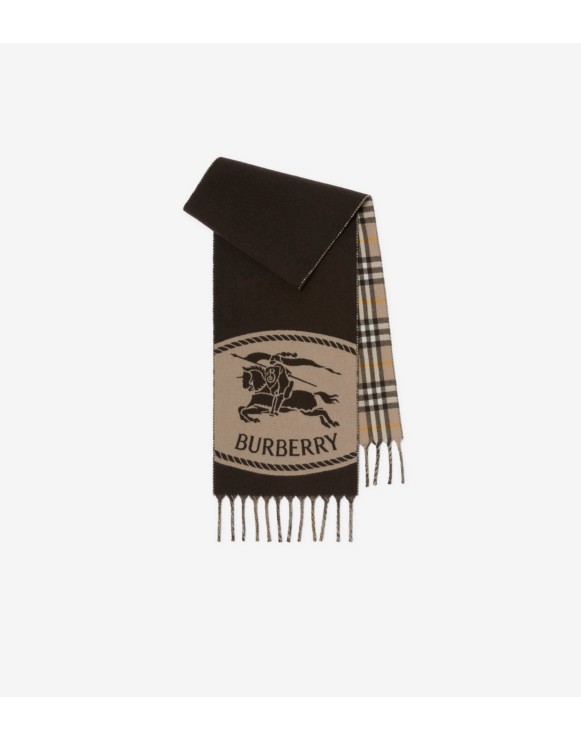 ウィメンズ シルク、ウール、カシミアスカーフ | Burberry® 公式