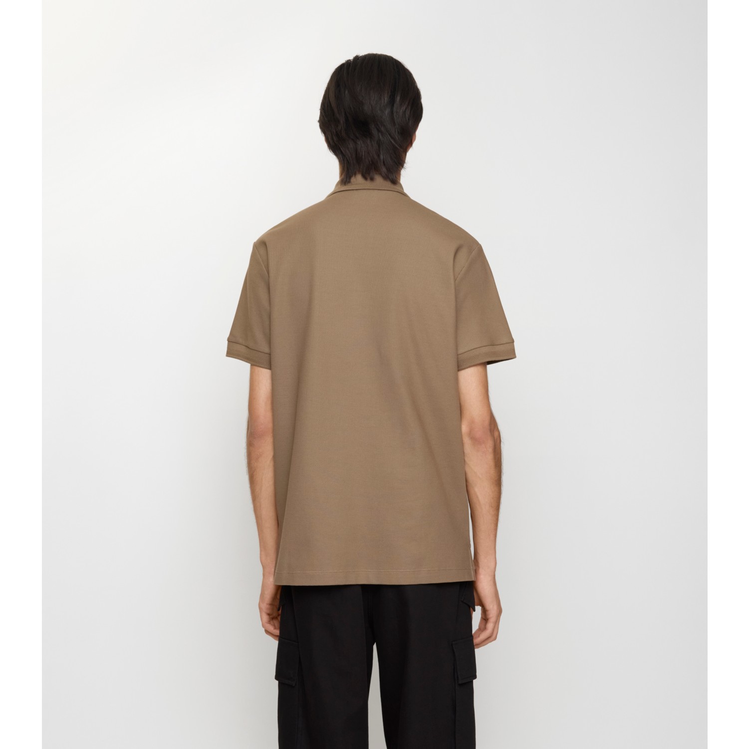 コットン ポロシャツ (クレイブラウン) - メンズ | Burberry®公式サイト