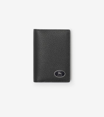 BURBERRY Check logo Business Card Holder Pass Case Card Case