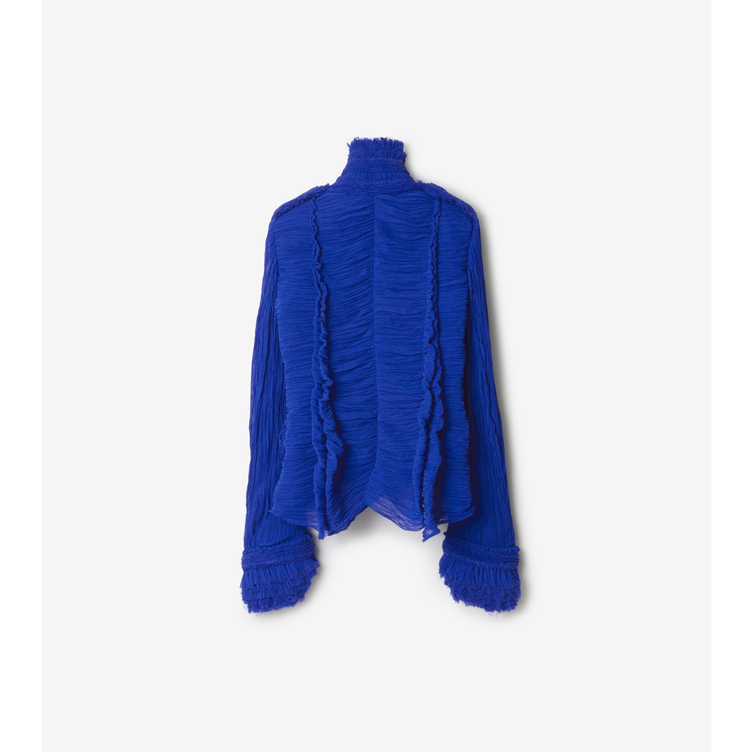 Veste tailleur pliss?�e (Knight) - Femme, Technique | Site officiel Burberry?�