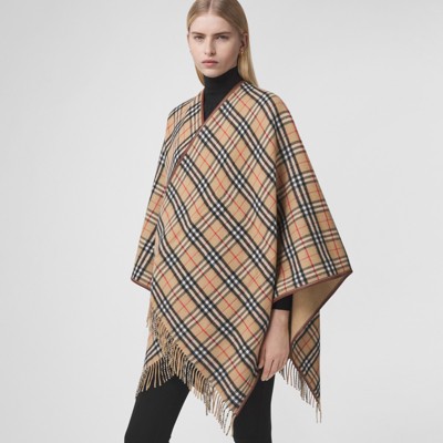 burberry poncho wrap