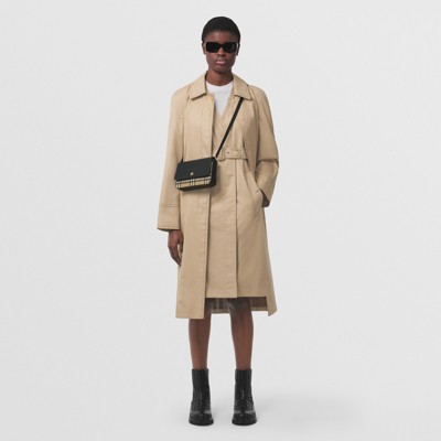 burberry black mini bolsa