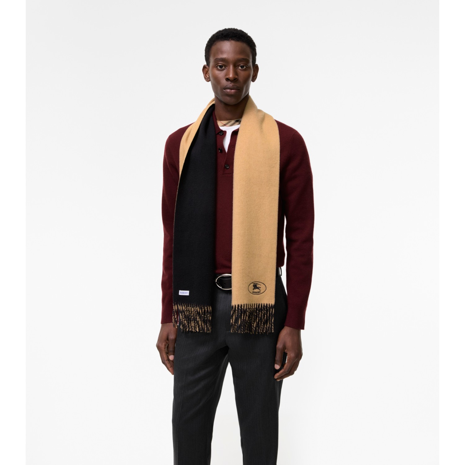 Knight Cashmere Scarf - thumbnail 5