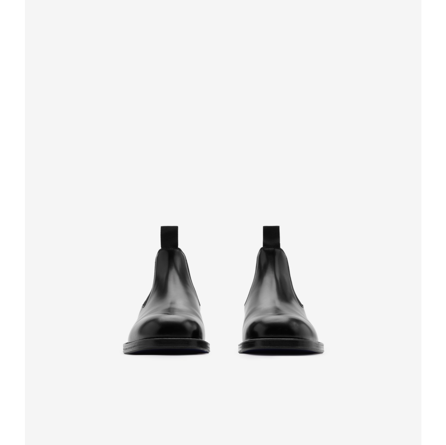 レザー タックスロー チェルシーブーツ​ (ブラック) - メンズ | Burberry®公式サイト