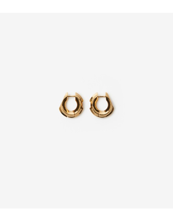 Small Hollow Hoop Earrings