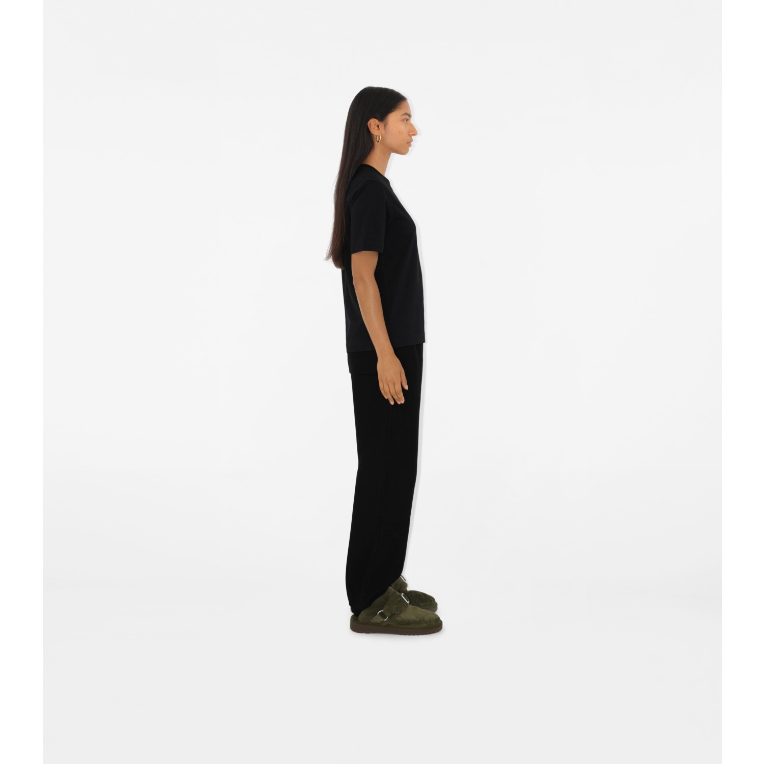 Logo Cotton Blend Jogging Pants