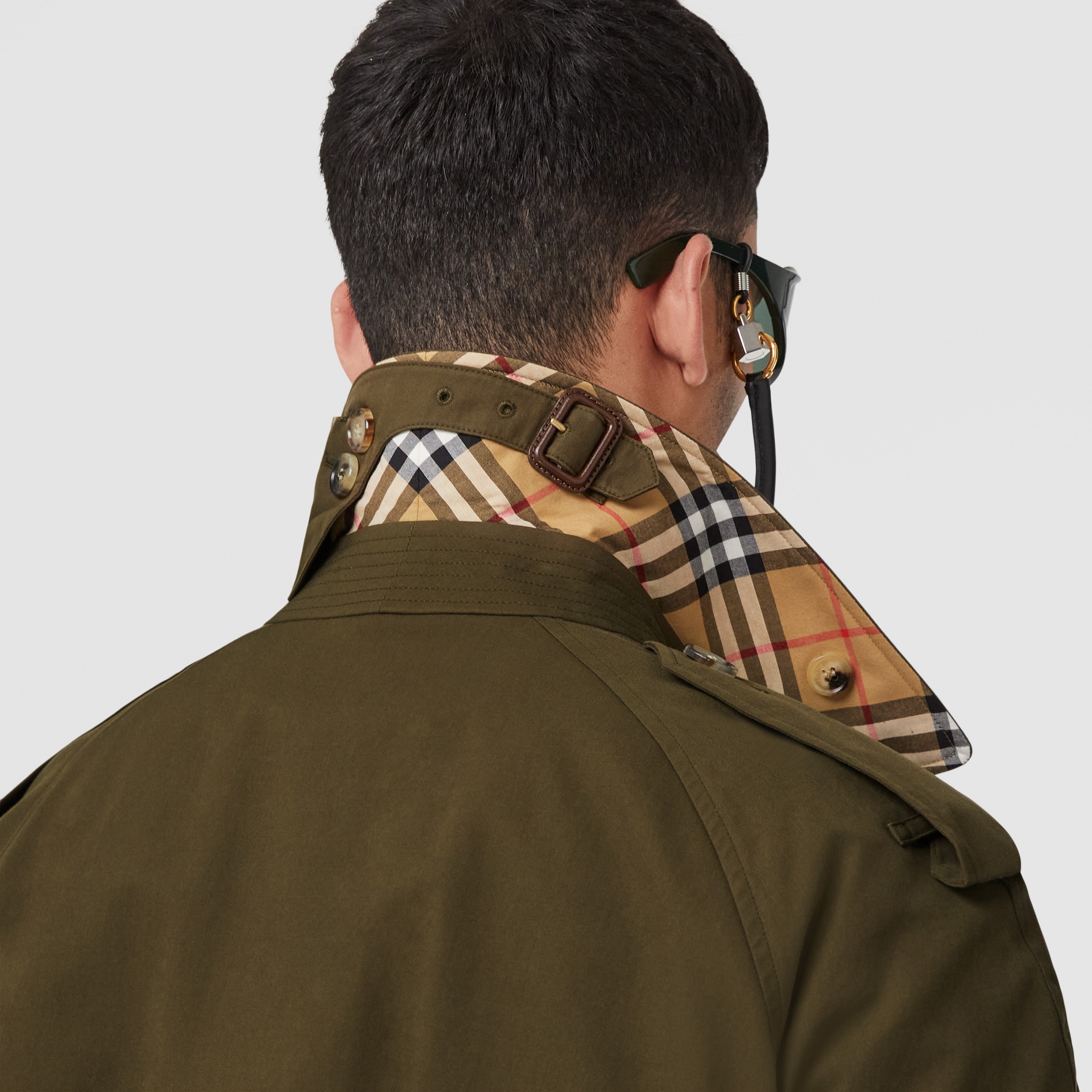 The Westminster - Trench coat Heritage (Cáqui Militar Escuro) - Homens | Burberry® oficial - 4