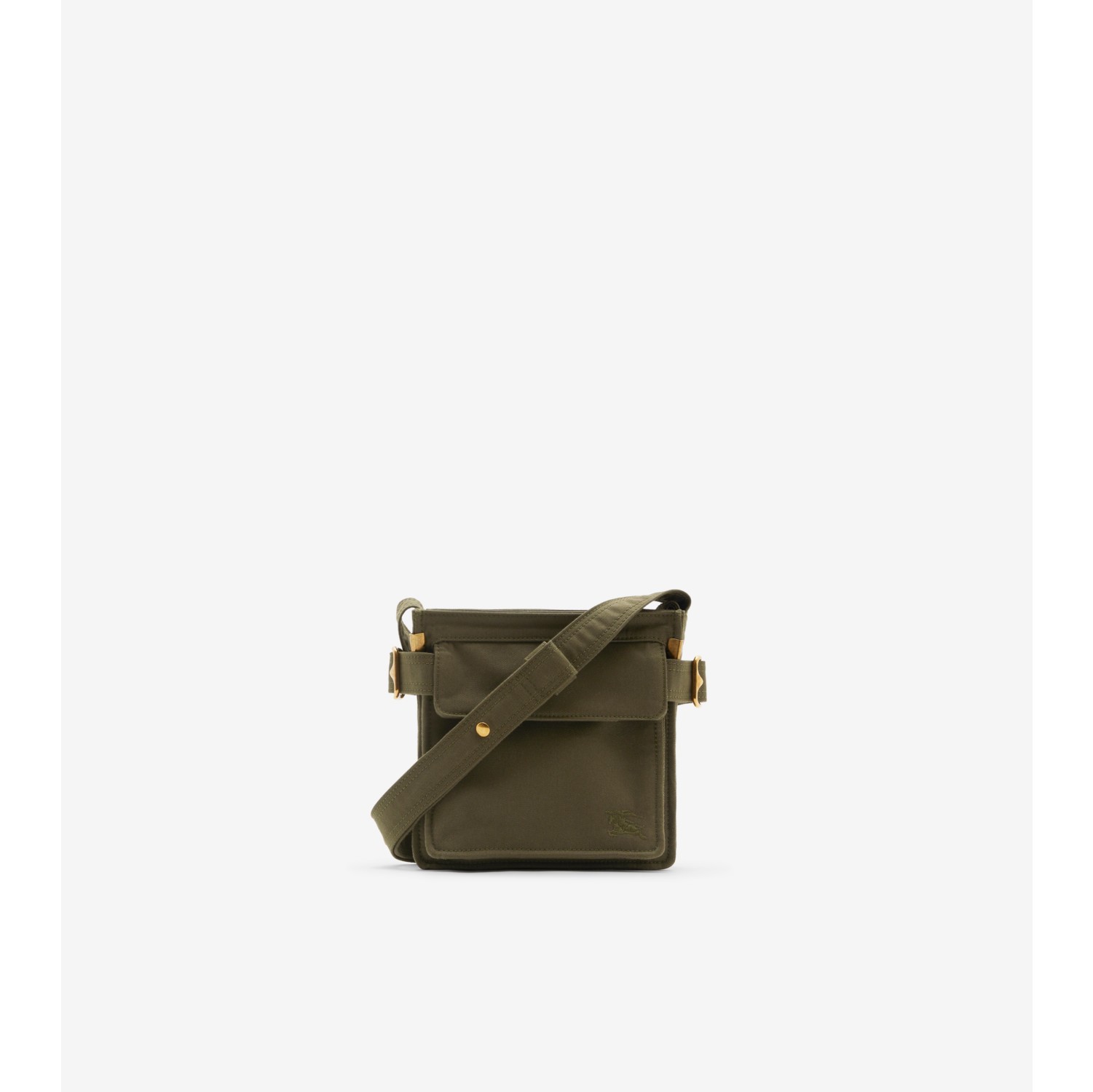 Trench Phone Bag in Military Men Canvas Burberry Official