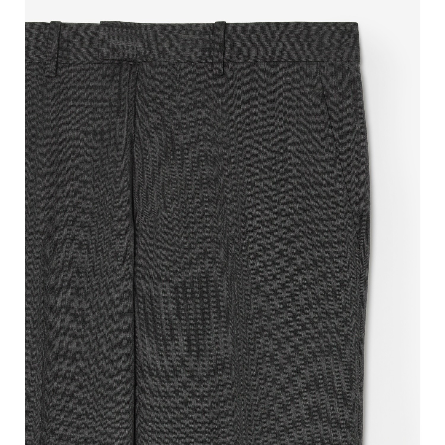 Wool Sloane Tailored Trousers