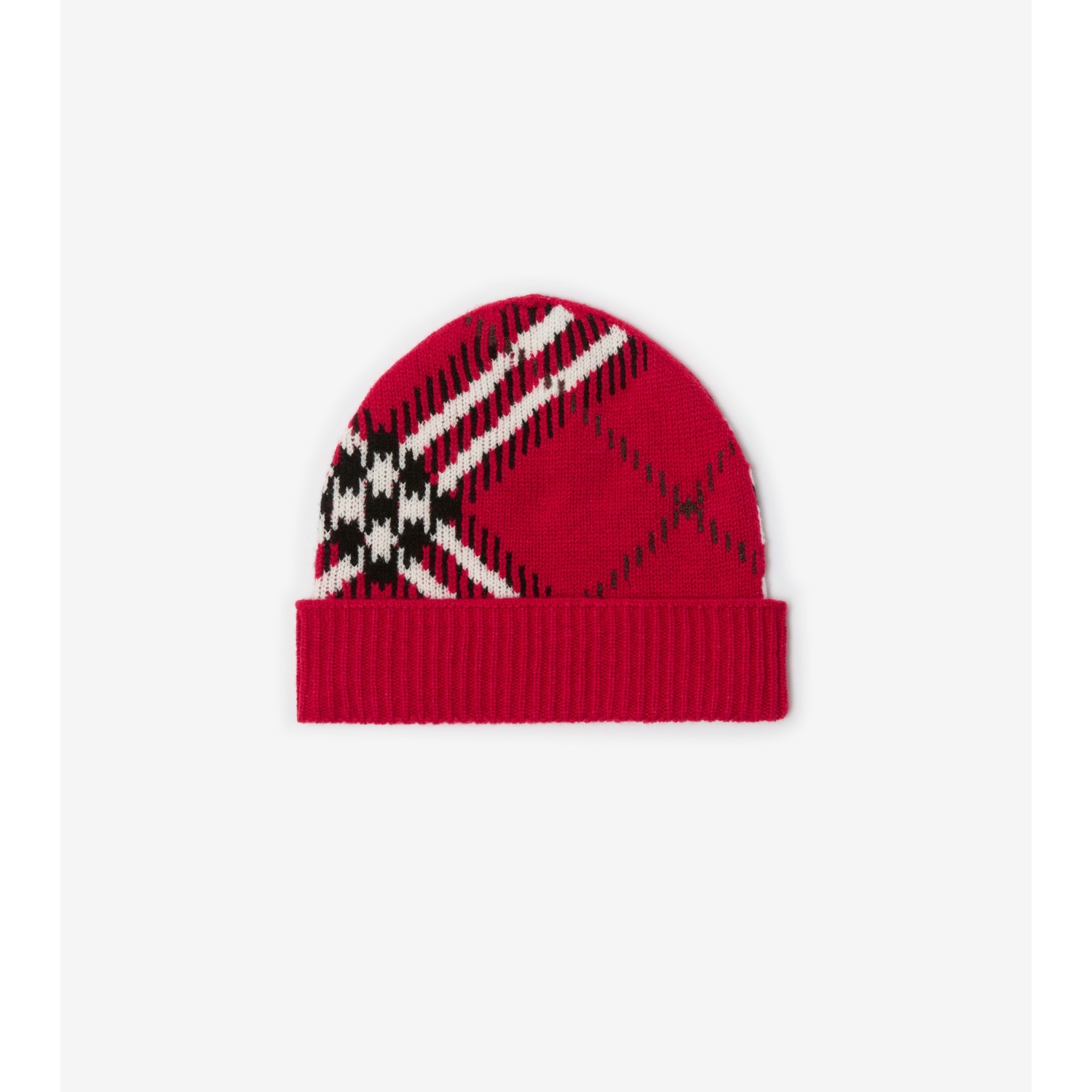 Check Cashmere Blend Beanie - thumbnail 8